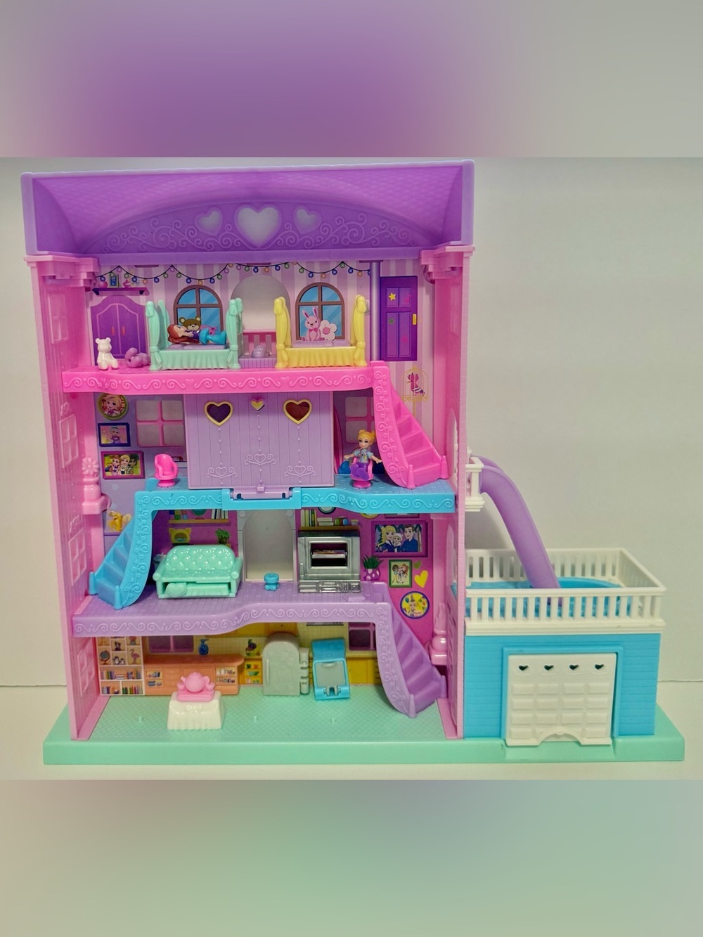 Polly Pocket Pajama Party Sleepover Adventure House